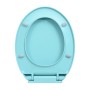 Green oval soft close toilet seat and lid by , Toilet and bidet seats - Ref: Foro24-145824, Price: 27,48 €, Discount: %