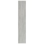 3-stufiges Regal aus Holzwerkstoff und Beton, 40 x 24 x 109 cm von vidaXL, Bücherregale und Regale - Ref: Foro24-800832, Prei...