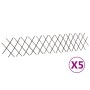 Weidengitterzäune 5 Einheiten 180x30 cm von , Zaunpaneele - Ref: Foro24-147759, Preis: 25,74 €, Rabatt: %