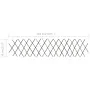 Willow trellis fences 5 units 180x30 cm by , fence panels - Ref: Foro24-147759, Price: 23,01 €, Discount: %