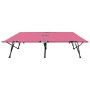 Klappbare Doppelliege aus rosafarbenem Stahl von , Liegen - Ref: Foro24-310353, Preis: 99,91 €, Rabatt: %