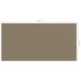 Taupegraue Zeltmatte 250x500 cm von , Zeltzubehör - Ref: Foro24-310745, Preis: 32,52 €, Rabatt: %