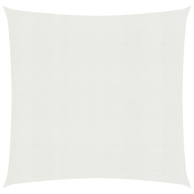 Toldo de vela blanco HDPE 160 g/m² 7x7 m de , Sombrillas - Ref: Foro24-311225, Precio: 91,44 €, Descuento: %