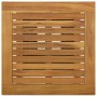 Mesa alta ratán sintético y madera de acacia negro 60x60x110 cm de , Mesas de jardín - Ref: Foro24-313463, Precio: 154,18 €, ...