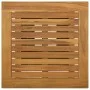 Synthetic rattan and black acacia wood high table 60x60x110 cm by , Garden tables - Ref: Foro24-313463, Price: 151,44 €, Disc...