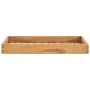Tablett aus massivem Teakholz, 60 x 35 cm von , Servierplatten - Ref: Foro24-315456, Preis: 55,91 €, Rabatt: %