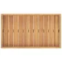 Tablett aus massivem Teakholz, 60 x 35 cm von , Servierplatten - Ref: Foro24-315456, Preis: 55,91 €, Rabatt: %