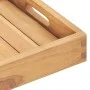 Tablett aus massivem Teakholz, 60 x 35 cm von , Servierplatten - Ref: Foro24-315456, Preis: 55,91 €, Rabatt: %
