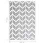 Alfombra de exterior PP gris 190x290 cm de , Protectores para exterior - Ref: Foro24-316952, Precio: 58,30 €