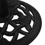 Black cast iron parasol base 40x40x32 cm by , Umbrella bases - Ref: Foro24-317755, Price: 46,81 €, Discount: %