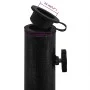 Black cast iron parasol base 40x40x32 cm by , Umbrella bases - Ref: Foro24-317755, Price: 46,81 €, Discount: %