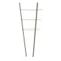 Gartenpflanzenstützen mit 3 Ringen 5 Stück grüner Stahl 60 cm von , Spaliere und Pflanzenstützen - Ref: Foro24-319373, Preis:...