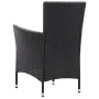 7-piece garden dining set and black synthetic rattan cushions by vidaXL, Garden sets - Ref: Foro24-46024, Price: 575,52 €, Di...