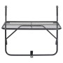 Balkontisch aus schwarzem Stahl 60x40 cm von , Gartentische - Ref: Foro24-325924, Preis: 41,31 €, Rabatt: %