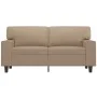 2-seater sofa in cappuccino-colored synthetic leather 120 cm by , Sofas - Ref: Foro24-359416, Price: 222,33 €, Discount: %