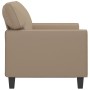 2-seater sofa in cappuccino-colored synthetic leather 120 cm by , Sofas - Ref: Foro24-359416, Price: 225,68 €, Discount: %