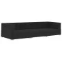 3-teilige Gartensofagarnitur und schwarze synthetische Rattankissen von vidaXL, Gartensets - Ref: Foro24-47267, Preis: 339,59...