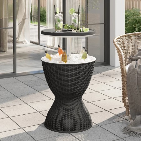 3-in-1-Kühltisch aus schwarzem Polypropylen von , Gartentische - Ref: Foro24-364157, Preis: 153,39 €, Rabatt: %