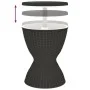 3 in 1 black polypropylene refrigerator table by , Garden tables - Ref: Foro24-364157, Price: 144,44 €, Discount: %