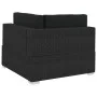 3-piece garden sofa set and black synthetic rattan cushions by vidaXL, Garden sets - Ref: Foro24-47267, Price: 365,21 €, Disc...