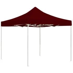 Red aluminum professional folding tent 3x3 m by , Tents and gazebos - Ref: Foro24-45484, Price: 191,13 €, Discount: %