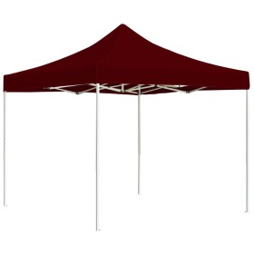 Rotes Profi-Faltzelt aus Aluminium 3x3 m von , Zelte und Pavillons - Ref: Foro24-45484, Preis: 179,65 €, Rabatt: %