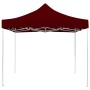 Carpa plegable profesional aluminio rojo tinto 3x3 m de , Carpas y cenadores - Ref: Foro24-45484, Precio: 190,80 €, Descuento: %