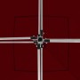 Carpa plegable profesional aluminio rojo tinto 3x3 m de , Carpas y cenadores - Ref: Foro24-45484, Precio: 190,80 €, Descuento: %
