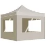 Professional folding tent with cream aluminum walls 3x3 m by , Tents and gazebos - Ref: Foro24-45486, Price: 246,04 €, Discou...