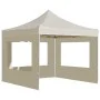 Professional folding tent with cream aluminum walls 3x3 m by , Tents and gazebos - Ref: Foro24-45486, Price: 246,04 €, Discou...