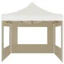 Professional folding tent with cream aluminum walls 3x3 m by , Tents and gazebos - Ref: Foro24-45486, Price: 246,04 €, Discou...