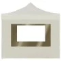 Professional folding tent with cream aluminum walls 3x3 m by , Tents and gazebos - Ref: Foro24-45486, Price: 246,04 €, Discou...