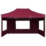 Professional folding tent and red aluminum walls 4.5x3m by , Tents and gazebos - Ref: Foro24-45499, Price: 273,70 €, Discount: %