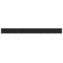 Paravientos de playa de 9 paneles tela negro 1200x160 cm de , Sombrillas - Ref: Foro24-47202, Precio: 137,70 €, Descuento: %