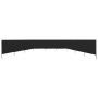 Paravientos de playa de 9 paneles tela negro 1200x160 cm de , Sombrillas - Ref: Foro24-47202, Precio: 137,70 €, Descuento: %