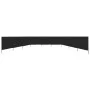 Paravientos de playa de 9 paneles tela negro 1200x160 cm de , Sombrillas - Ref: Foro24-47202, Precio: 134,55 €, Descuento: %