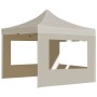Professional folding tent with cream aluminum walls 2x2 m by , Tents and gazebos - Ref: Foro24-48930, Price: 158,79 €, Discou...