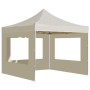 Professional folding tent with cream aluminum walls 2x2 m by , Tents and gazebos - Ref: Foro24-48930, Price: 158,79 €, Discou...