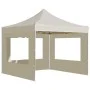 Professional folding tent with cream aluminum walls 2x2 m by , Tents and gazebos - Ref: Foro24-48930, Price: 159,87 €, Discou...