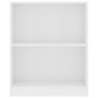 Engineered wood white shelf 60x24x76 cm by vidaXL, Bookcases and shelves - Ref: Foro24-800855, Price: 38,19 €, Discount: %