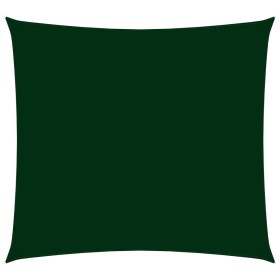 Square sail awning Oxford fabric dark green 2.5x2.5 m by , Umbrellas - Ref: Foro24-135466, Price: 27,15 €, Discount: %