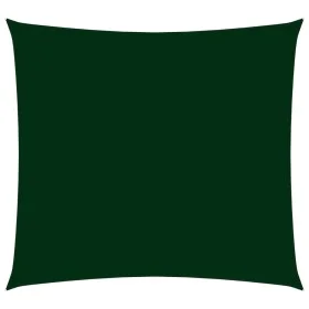 Square sail awning Oxford fabric dark green 2.5x2.5 m by , Umbrellas - Ref: Foro24-135466, Price: 29,15 €, Discount: %