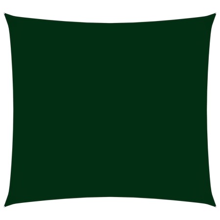 Square sail awning Oxford fabric dark green 2.5x2.5 m by , Umbrellas - Ref: Foro24-135466, Price: 27,00 €, Discount: %