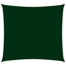 Square sail awning Oxford fabric dark green 6x6 m by , Umbrellas - Ref: Foro24-135472, Price: 95,78 €, Discount: %