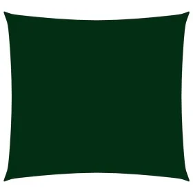 Square sail awning Oxford fabric dark green 6x6 m by , Umbrellas - Ref: Foro24-135472, Price: 104,08 €, Discount: %
