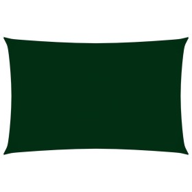 Rechteckige Segelmarkise Oxford-Stoff dunkelgrün 2x5 m von , Sonnenschirme - Ref: Foro24-135479, Preis: 39,78 €, Rabatt: %