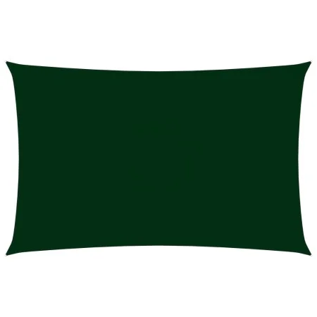 Rectangular sail awning Oxford fabric dark green 2x5 m by , Umbrellas - Ref: Foro24-135479, Price: 39,24 €, Discount: %