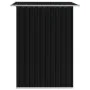 Caseta de jardín de acero gris antracita 204x132x186 cm de vidaXL, Cobertizos - Ref: Foro24-47028, Precio: 224,38 €, Descuent...