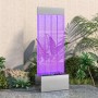 RGB LED Blasensäule Edelstahl Acryl 110 cm von , Brunnen und Wasserfälle - Ref: Foro24-151400, Preis: 347,57 €, Rabatt: %