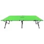 Tumbona plegable para 2 personas acero verde de , Tumbonas - Ref: Foro24-310351, Precio: 117,31 €, Descuento: %